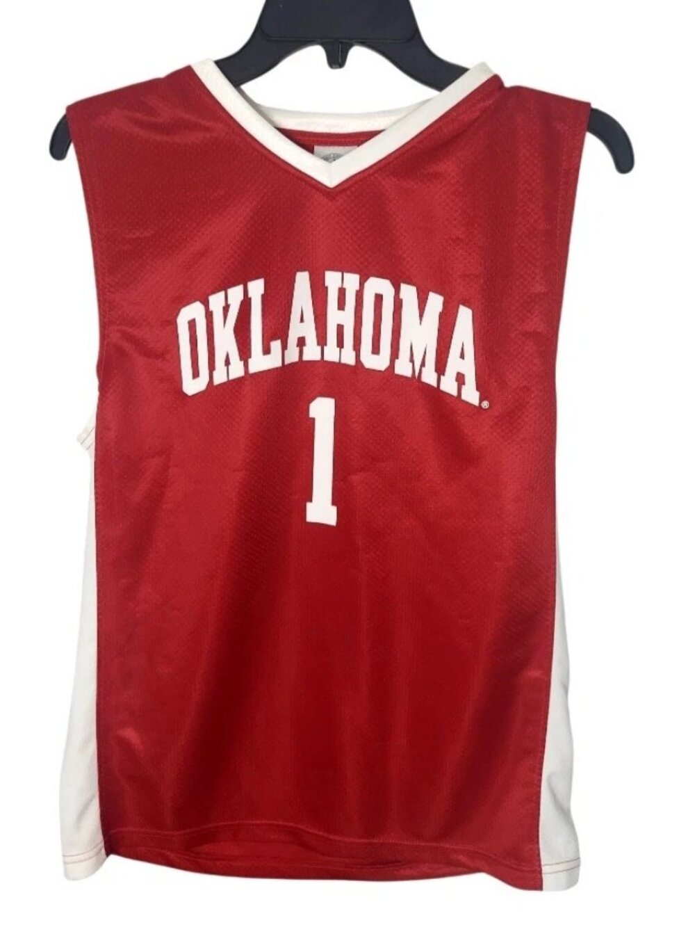 Oklahoma Sooners Youth Basketball Jersey Size XL 16/18 Tank Top Shirt New